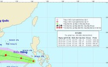 Xuất hiện vùng áp thấp gần Biển Đông