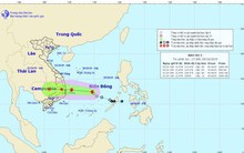 Bão số 5 đổ bộ vào đất liền các tỉnh Bình Định - Ninh Thuận