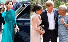 Xuất hiện trong sự kiện cùng 1 ngày, Meghan Markle thua xa chị dâu Kate, kẻ thì "đầu bù tóc rối" người thì thần thái hút hồn