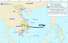 Bão số 6 suy yếu thành áp thấp nhiệt đới