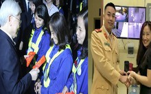 Bức ảnh nữ công nhân nhận lì xì dậy sóng dân mạng: Lãnh đạo Công ty Công viên cây xanh Hà Nội nói gì?