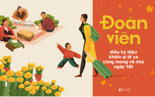 Đoàn Viên - điều kỳ diệu khiến ai đi xa cũng mong về nhà ngày Tết