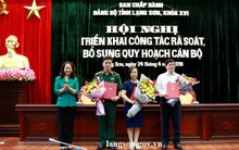 Lạng Sơn bầu bổ sung 3 nhân sự Ban Thường vụ Tỉnh ủy