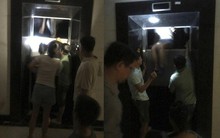 Hà Nội: Hãi hùng cảnh cạy cửa thang máy giải cứu nhiều người mắc kẹt bên trong