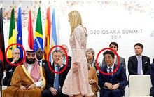 Khoảnh khắc Ivanka Trump khiến các nhà lãnh đạo thế giới ngước nhìn không rời mắt gây sốt mạng xã hội