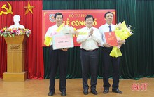 Hà Tĩnh bổ nhiệm nhân sự chủ chốt