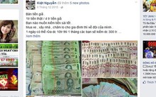 Tái diễn rao bán tiền giả trên mạng