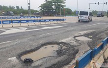 Ổ gà, ổ voi tái xuất trên cao tốc 34.000 tỷ Đà Nẵng - Quảng Ngãi