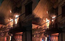 Nhà 4 tầng cháy dữ dội, 2 thanh niên bị thương khi hoảng loạn chạy thoát thân