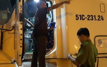 VIDEO: Trắng đêm truy xét tài xế "nghiện" ở chợ đầu mối Thủ Đức