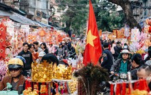 Rộn ràng không khí Tết tại chợ hoa Hàng Lược - phiên chợ truyền thống lâu đời nhất ở Hà Nội