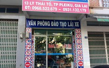 Văn phòng đào tạo lái xe 'bao đậu 100%' mạo danh trường Bộ Công an