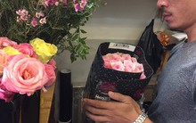 Chợ hoa Hồ Thị Kỷ đông nghẹt người trước ngày Valentine