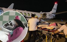 Việt kiều bị tạt axít và chém đứt gân chân khi chở bạn gái đi chơi được chuyển qua Canada điều trị bằng chuyên cơ