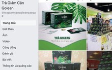 Trà giảm cân có chất cấm rao bán rầm rộ