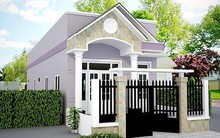 Mẫu nhà phố 1 tầng 500 triệu đẹp, gia đình trẻ nào cũng mơ ước