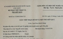 Vụ thông báo tiền nước 23,6 triệu: Khách hàng yêu cầu kiểm định đồng hồ