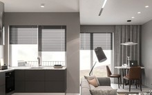 Căn hộ 52m2 được thiết kế rộng rãi, thoáng mát