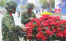 [Video] Công binh dò mìn từng chậu hoa, khóm cây quanh khách sạn JW Marriott trước ngày ông Trump đến VN