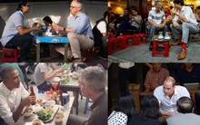 Hình ảnh bình dị của các nguyên thủ quốc gia trong chuyến công du đến Việt Nam: Chơi đàn bầu, ăn bún chả, uống cà phê vỉa hè