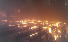 Cháy lớn ở nhà thờ, thiêu rụi nhiều tài sản bên trong