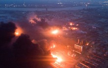 Hiện trường nổ nhà máy hóa chất Trung Quốc khiến gần 700 người thương vong