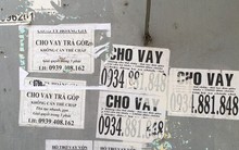 Nhếch nhác tờ rơi cho vay nặng lãi tràn lan trên đường phố Đà Nẵng