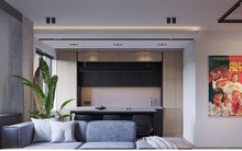 Căn hộ pha trộn phong cách công nghiệp và thiên nhiên