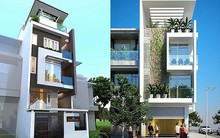 Mê mẩn những kiểu nhà phố lệch tầng đẹp, phá cách