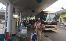 Xe buýt Tân Sơn Nhất - Vũng Tàu đang gặp khó