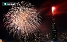 Người Sài Gòn mãn nhãn với màn bắn pháo hoa đêm 30/4