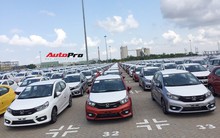 Lô gần 400 xe Honda Brio đổ bộ Việt Nam với một điểm độc đáo so với các xe phổ thông trên thị trường