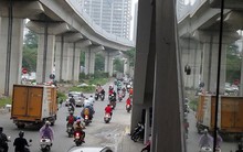 Cận cảnh một số tuyến phố chuẩn bị xén giải phân cách mở rộng lòng đường