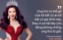 Á hậu quý bà Thế giới Thu Hương: Tôi may mắn phát hiện ung thư sớm... nhờ lắng nghe cơ thể
