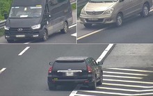 3 ô tô chạy lùi trên cao tốc Hà Nội - Hải Phòng trong 1 buổi sáng