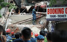 Hiện trường tan hoang vụ sập nhà phố cổ giữa trung tâm Hà Nội