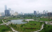 Tạm dừng quy hoạch lấy đất công viên Cầu Giấy làm bãi đỗ xe