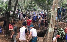 Huy động gần 150 công an, dân quân ngăn người dân đổ lên núi đào đá quý ở Yên Bái