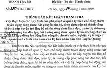 Chưa công chức đã lên lãnh đạo, Bộ Nội vụ đề nghị thu hồi quyết định