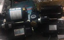 Tạm giữ lô máy bơm nước nhập khẩu có dấu hiệu giả xuất xứ Việt Nam