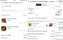 So kè dịch vụ giao đồ ăn của Now, GoFood và GrabFood