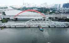 Ngắm từ trên cao cầu đường sắt 117 năm tuổi ở Sài Gòn sắp tháo dỡ