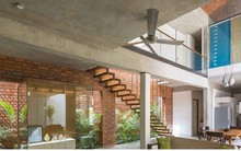 Bỏ quên nắng nóng sau lưng với ngôi nhà bằng gạch nung