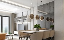 Căn hộ 2 phòng ngủ sử dụng đồ nội thất sang trọng