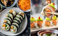 Đố bạn biết sushi và kimbap có gì khác nhau: Ngoài xuất xứ từ 2 quốc gia, điểm đặc trưng này mới là quyết định!
