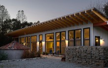 Vẻ đẹp ngôi nhà pha trộn giữa hiện đại và sự mộc mạc vùng nông thôn