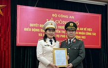 Công bố quyết định của Bộ trưởng Bộ Công an về công tác cán bộ
