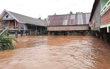 Trăm hộ dân ngập nước, dọa vỡ hồ chứa 700 nghìn m3 ở Đắk Lắk