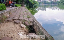 Hà Nội sẽ kè hồ Hoàn Kiếm bằng những khối bê tông đúc sẵn