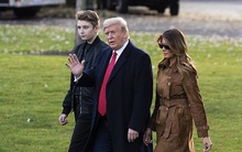 Quý tử nhà Trump xuất hiện, chiếm hết spotlight với vẻ đẹp tựa nam thần cùng chiều cao khủng khó ai sánh kịp